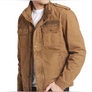 Levi's Military Field Utility Jacket in Worker Brown
